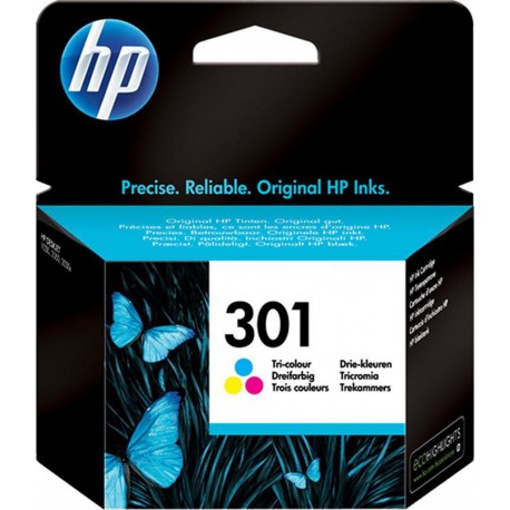 HP Cartouche d’Encre 301 Trois Couleurs