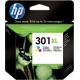 HP Cartouche d’Encre 301 XL Trois Couleurs