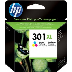 HP Cartouche d’Encre 301 XL Trois Couleurs