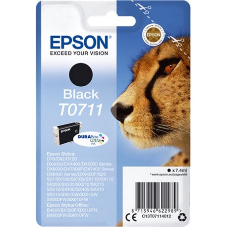 Epson Cartouche d’Encre DuraBrite Ultra Ink Noir T0711