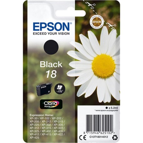 Epson Cartouche d’Encre Claria Home Ink Noir 18