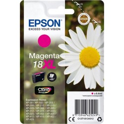 Epson Cartouche d’Encre Claria Home Ink Magenta 18 XL