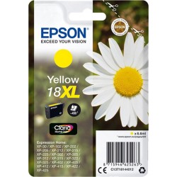 Epson Cartouche d’Encre Claria Home Ink Jaune 18 XL