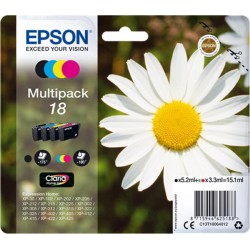 Epson Cartouche d’Encre Claria Home Ink Multipack 18