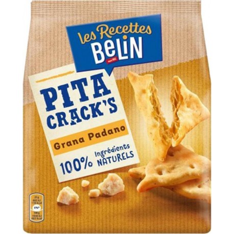 Belin Les Recettes Pita Crack’s Grana Padano 100% Ingrédients Naturels 100g