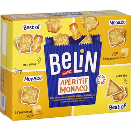 Belin L’Apéritif Monaco 4 Compartiments Fraîcheur 340g