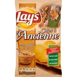 Lay's Lay’s Chips à l’Ancienne Saveur Moutarde à l’Ancienne 120g