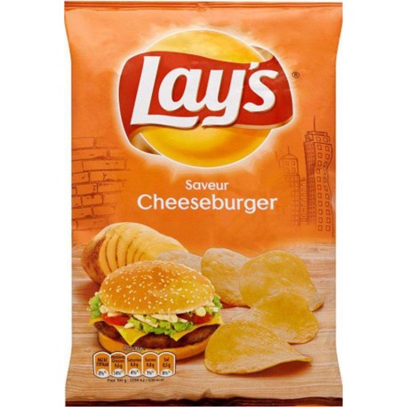 Lay's Chips Saveur Cheeseburger 120g