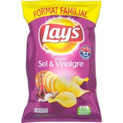 Lay's Lay’s Chips Saveur Sel & Vinaigre Format Familial 240g