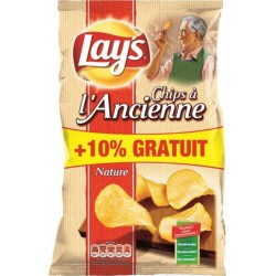 Lay's Lay’s Chips à l’Ancienne Nature + 10% Gratuit 330g