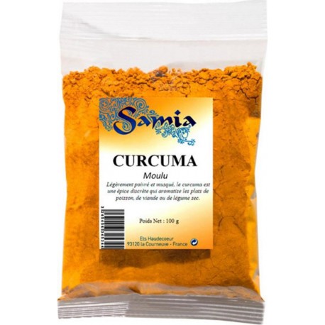 Samia Curcuma Moulu 100g