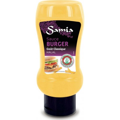 Samia Sauce Halal Burger Goût Classique 350ml