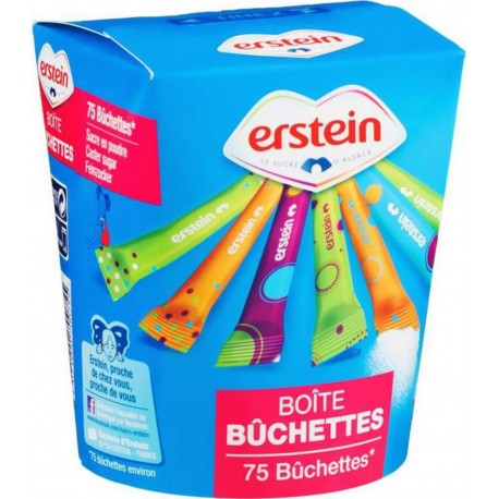 Erstein Boite Bûchettes Sucre Poudre 375g