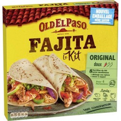 Old El Paso Fajita Le Kit Original Doux 500g