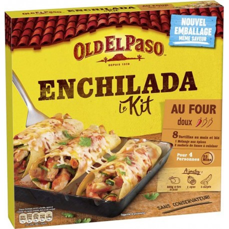 Old El Paso Enchilada Le Kit Doux 657g