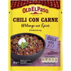 Old El Paso Chili Con Carne Mélange aux Épices Doux 39g