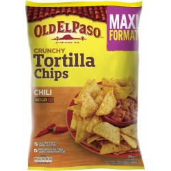 Old El Paso Tortilla Chips Chili Doux Maxi Format 300g