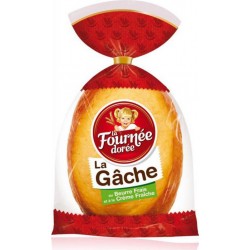 La Fournée Dorée La Gâche au Beurre Frais et à la Crème Fraîche 500g