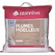 Blanrêve Blanreve Oreiller duvet et plumettes oie et canard moelleux anti-acariens 60x60cm