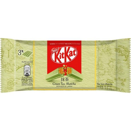 Nestlé Kit Kat Green Tea Matcha 125g par 3