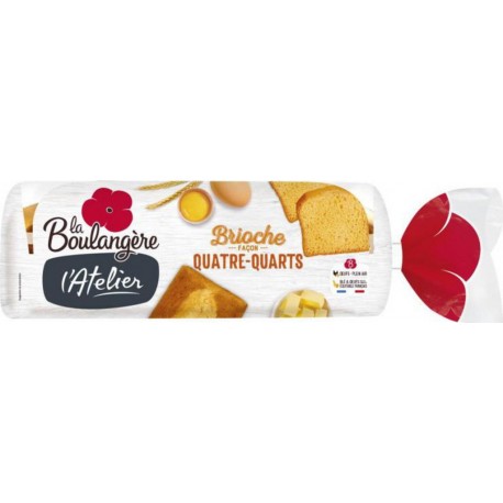 La Boulangère l’Atelier Brioche Façon Quatre-Quarts 400g