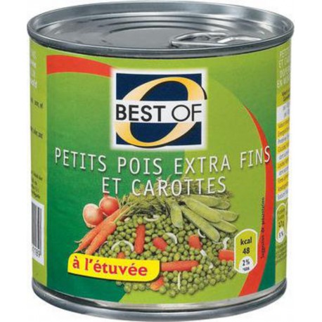 Best Of Petits Pois Extra Fins et Carottes 420g