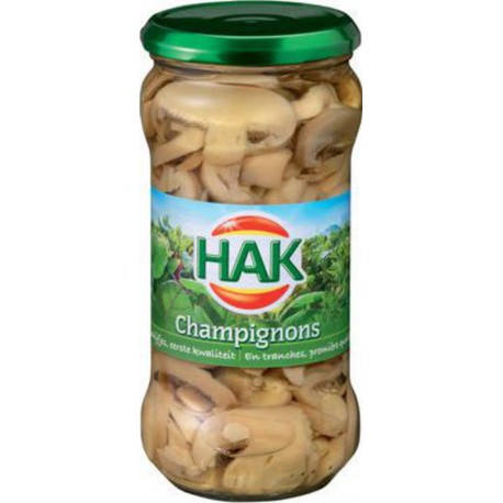 Hak Champignons Tranches 330g