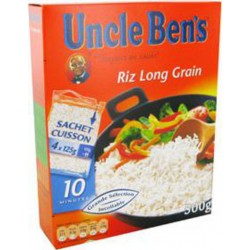 BEN'S ORIGINAL  Riz Long Grain 10mn 500g Sachet Cuisson