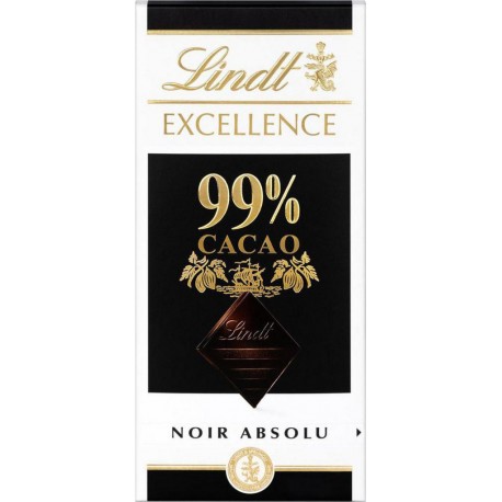 Lindt Excellence Noir Absolu 99% Cacao 100g