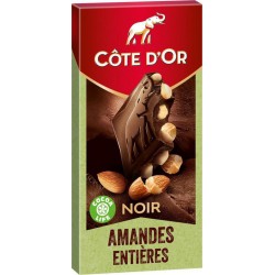 Côte d'Or Côte d’Or Noir Amandes Entières 180g