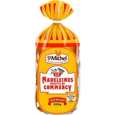 St Michel Madeleines de Commercy Pur Beurre 300g