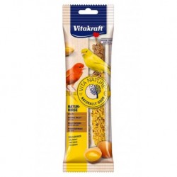 Vitakraft Millet Naturel Enrichi Aux Oeufs Aliment Pour Canaris Bâtonnets (lot de 3)