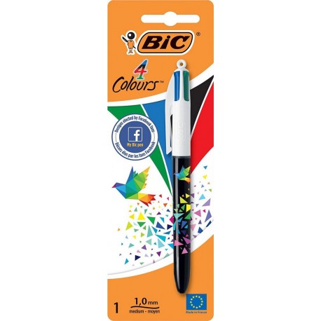 BIC STYLO 4 COULEUR MESSAGE