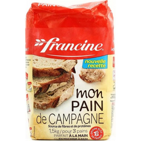 FRANCINE Préparation pour Pain de Campagne 1,5Kg