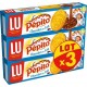 LU Pépito Biscuits nappés Chocolat au Lait 192g (lot de 3)