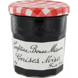 B.MAMAN Confitures cérises noires 370g