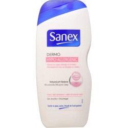 SANEX Gel Douche Dermo Hypoallergénique 25ml flacon 250ml