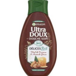 ULTRA DOUX Douche soin Miel et Amande douce flacon 250ml