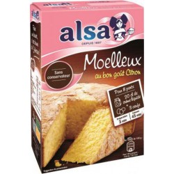 ALSA Préparation gâteau Moelleux citron
