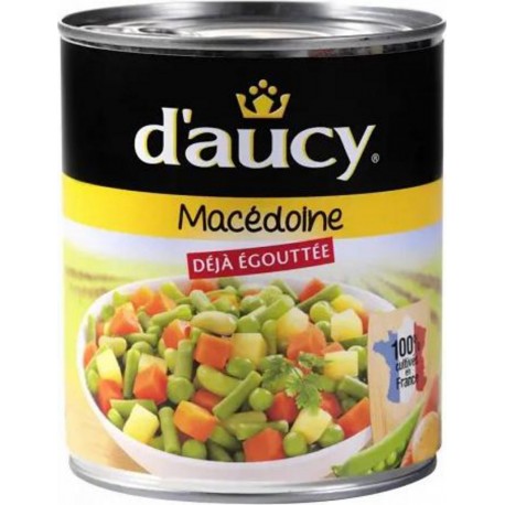 D'AUCY Macédoine déjà égouttée 530g