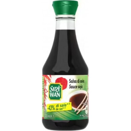 Suzi Wan SAUCE SOJA ALLEGEE EN SEL 300ml