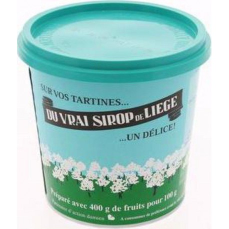 MEURENS Du Vrai Sirop de Liège Original 450g (lot de 6)