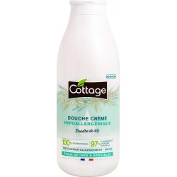 Cottage Douche Crèeme Hypoallergénique Poudre de Riz 560ml