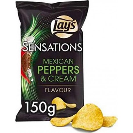 LAY'S LAYS SENSATION MEX CREME 150G