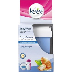 Veet Recharge EasyWax Maillot et Aisselles Peaux Sensibles 50ml