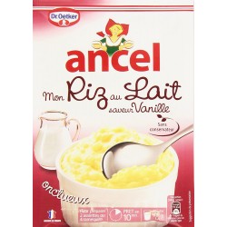 ANCEL RIZ LAIT VANILLE125G