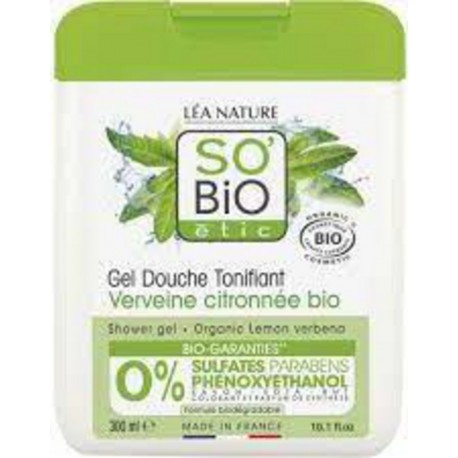 SO'BIO ETIC Gel douche Hydratation Fraîcheur 300ml