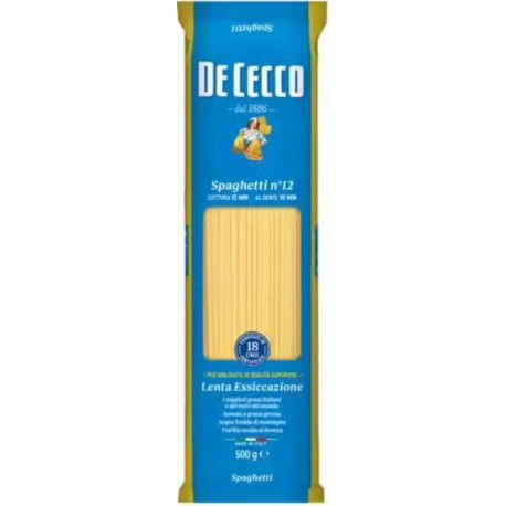 12 De Cecco Pâtes spaghetti n°