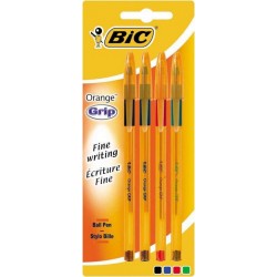 BIC 4 S BILLE FINE GRIP ASS