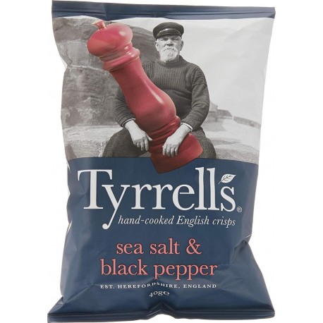 TYRRELL'S TYRELLS SEL ET POIVRE CO 40G